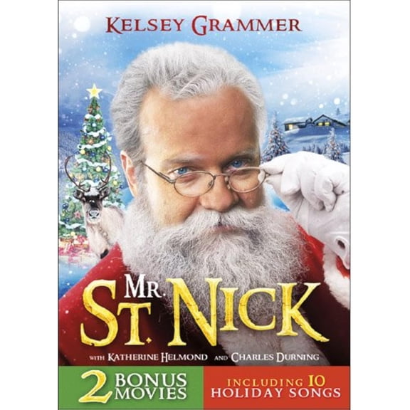 Mr. St. Nick with 2 Bonus Movies & 10 MP3 Holiday Songs (DVD, 2014) NEW