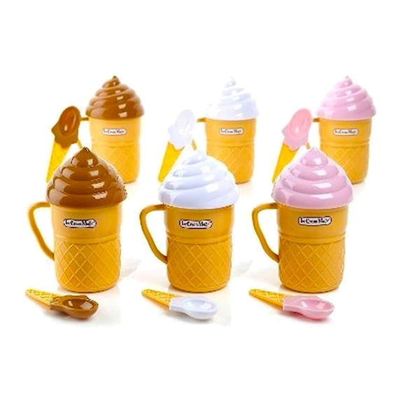 Ice Cream Magic Party Pack, Set of 6, As Seen on TV Ice Cream Makers