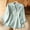 Light Blue, variant on Women's Shirts 100% Cotton Linen Embroidered 3/4 Sleeve Bohemian Tops Boho Clothes for Women Summer Fiesta