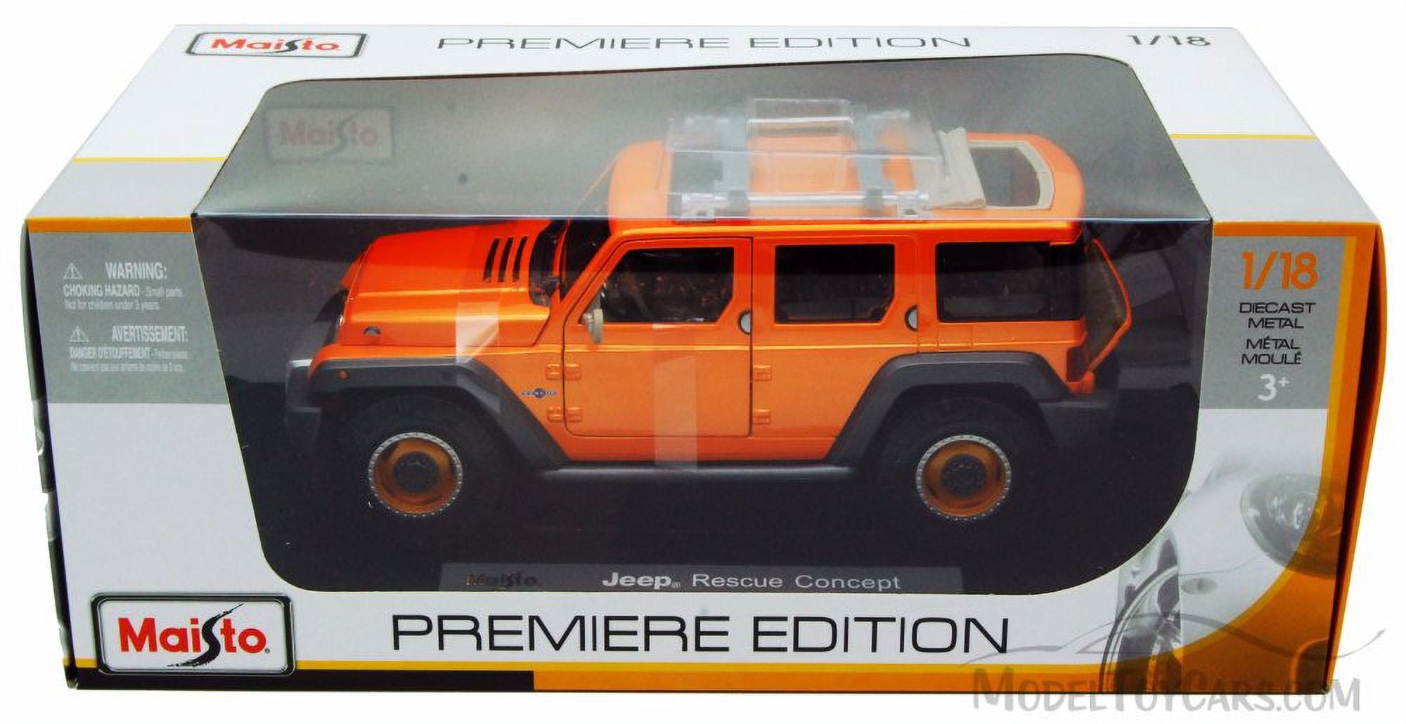 Maisto Jeep Rescue Concept - Walmart.com