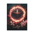 thumbnail image 2 of CozyNet A Luminous Crown Of Thorns Glowing Softly, Encircling A Cross Surrounded By Roses And Lilies Wall Art Prints With Frame Canvas Perfect for Living Room & Bedroom, Wall Decor 16"x20", 2 of 10