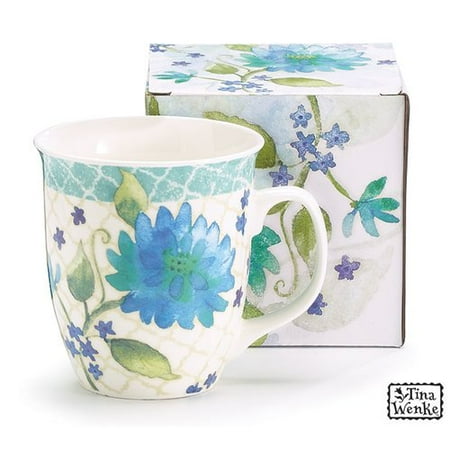 - August Grove Kopnisky Floral Fresh Coffee Mug (Set of 6)