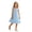 Blue, variant on Tigivemen Flower Girls Dresses Floral Boho Sleeveless Sundresss Toddler Girl Wedding Guest Dress Size 2-3 Y