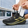 thumbnail image 3 of Bolognifi Sneakers Men's Shoes Training Running Fashion Sports Fans - GOLD_6, 3 of 6