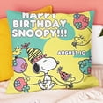 thumbnail image 3 of Almohada con estampado de anime de Peanuts, cojín suave con dibujos animados kawaii de Snoopy y Charlie Brown, cojín decorativo para sofá, silla, cama de coche, 3 of 5