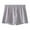 Gray, variant on Mens Striped Underwear Boxers Comfort Cotton Button Fly Pajamas Sleep Shorts