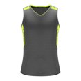 thumbnail image 4 of pstuiky Camisetas sin mangas para hombre, Camiseta deportiva y casual de cuello redondo de color liso para hombre. Chaleco para hombre l, 4 of 8