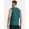 thumbnail image 3 of Athletic Works Men's and Men's Big & Tall Tri-Blend Muscle Tee, Sizes XS-4XLT, 3 of 5