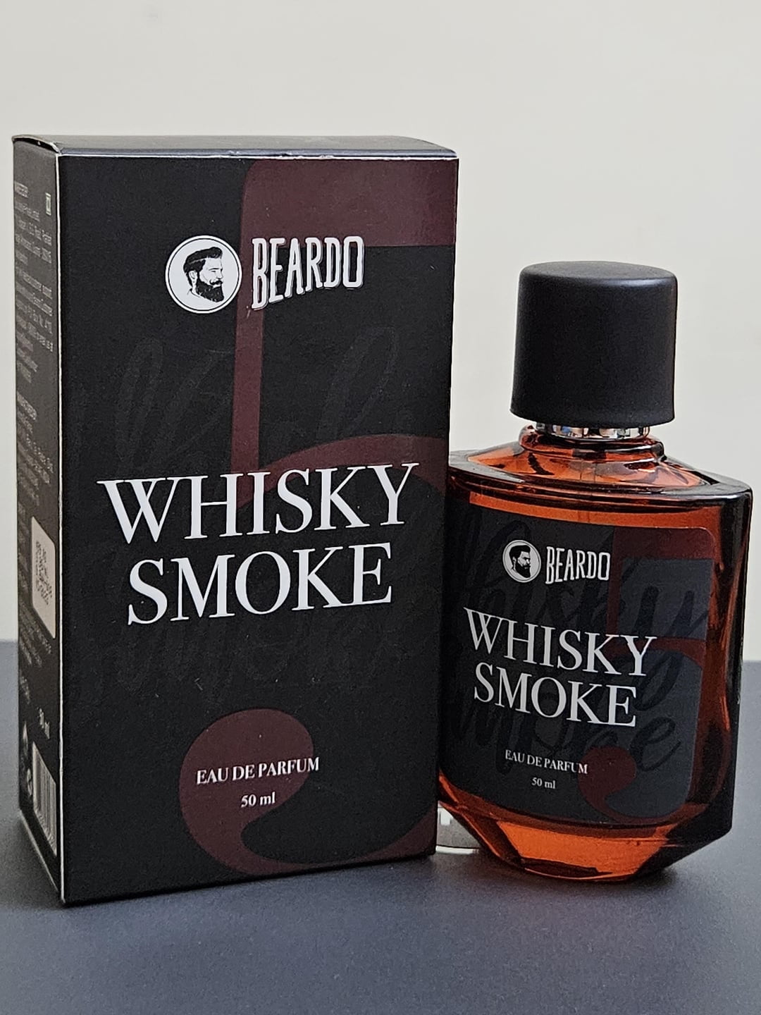 Parfum Beardo Whisky Smoke Pour Hommes - Pack De 2 Flacons De 50 Ml, Neuf, Senteur Boisée Et épicée