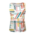 thumbnail image 4 of Cathalem T-Shirts Surdimensionnés pour Femmes, T-Shirt Imprimé, Printemps, Décontracté, Manches Courtes, T-Shirts Graphiques, Hauts, Blanc TG, 4 of 4
