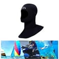 thumbnail image 6 of Neoprene Wetsuit Dive 3MM Scuba Surfing Hat Thermal Dive Swimming s Diving Hat for Men Women - Black XXL, 6 of 6