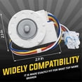 thumbnail image 2 of WR60X10185 Evaporator Fan Motor for & WR60X10043, 2 of 5