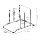 thumbnail image 3 of Cutting Board Holder Rack Stainless Steel Storage Organizer for Kitchen, 3 of 11