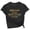 Black, variant on Womens Letter Print T-Shirt Funny Magic Academy Graphic Crewneck Top Casual Holiday Short Sleeve Tee Novelty Gift Shirt for Women