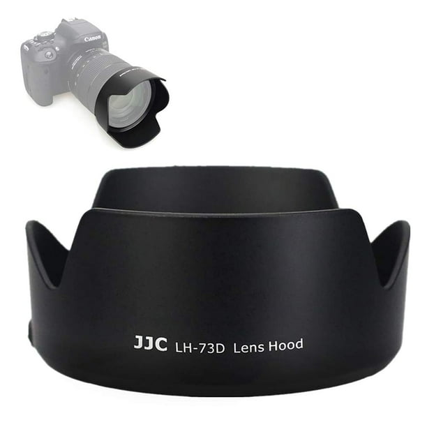 Jjc Reversible Lens Hood Shade Protector Ew 73d Replacement For Canon Ef S 18 135mm F3 5 5 6 Is Usm Fits 18 135mm Usm Only For Canon Rf 24 105mm F4 7 1 Is Stm Lens Walmart Com Walmart Com
