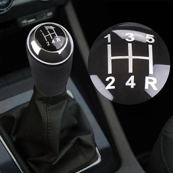 Huanke-5/6 Speed Gear Shift Knob for MAZDA 3 BL 5 for CR CW 6 II for GH CX-7 ER Leather