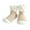Khaki, variant on Winter Baby Booties Long Tube Thickened Cute Cartoon Bear Pattern Non Sole Toddler Walking Shoes Soft Socks Toddlers Shoes Girls, Size 12-18 Months
