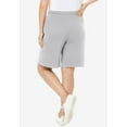thumbnail image 2 of Woman Within Plus Size Sport Knit Short, 2 of 6