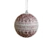 thumbnail image 2 of Puntoco Bola de espuma navideña de 8 cm, pegatina de red, bola de polvo dorado con encaje, colgante para árbol de Navidad, bola decorativa, 2 of 6