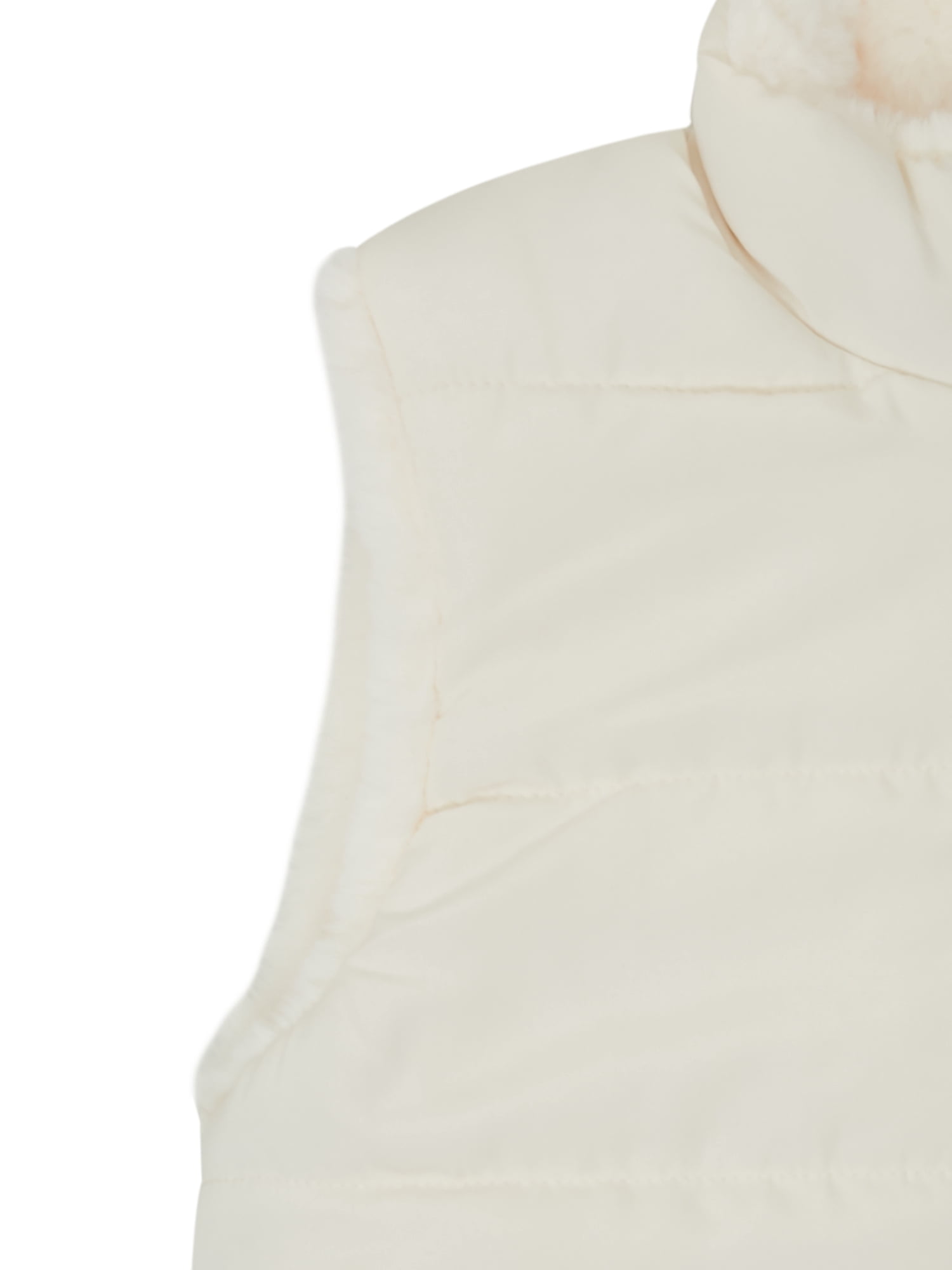 Wonder Nation Toddler Girl Reversible Faux Fur Vest, Sizes 12M-5T