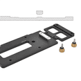 thumbnail image 3 of Woodworking 90 Degree Track Saw Square Guide Rail Square Right-Angle Guide Rail Stop Electric Circular Saw Track, 3 of 5
