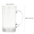 thumbnail image 2 of DEEPCRAFF 1Pcs Molding Plastic Beer Mug for Cocktail 3.34X3.34X5.97in, 2 of 8