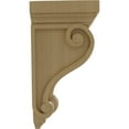 thumbnail image 3 of Ekena Millwork 6"W x 7"D x 13 1/4"H Devon Traditional Wood Corbel, Rubberwood, 3 of 4
