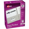 Two Pocket Folders, Holds up to 40 Sheets, 25 Gray Folders (47990)