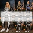 thumbnail image 3 of Women Halloween Costumes Pumpkin Pajama Fleece Jumpsuits Pumpkin Jumpsuit Halloween Party Pajama Party White Halloween Clothing, 3 of 4