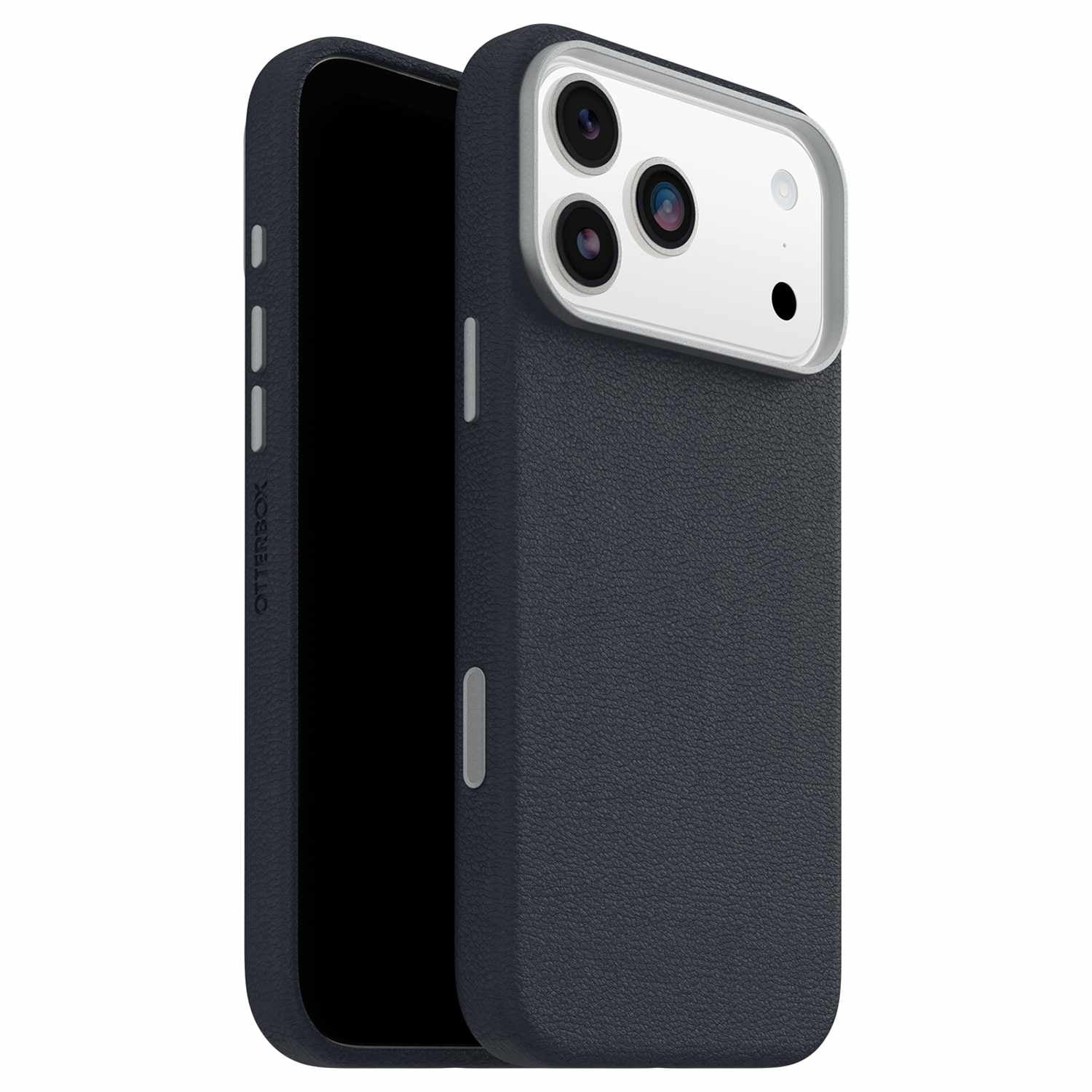 OtterBox Symmetry Cactus Leather MagSafe Case w/Camera Control Riverside (Blue) for iPhone 17(6.6)