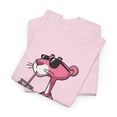 thumbnail image 3 of Pink Panther Swag Boba T Shirt Unisex Cotton Tee Cartoon Character Cool, 3 of 5