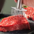 thumbnail image 5 of KAKOWELY 1Pc Practical Stainless Meat Tenderizer Needle Kitchen Steak Tenderizing Tool,6.3"X2.36"X1.97", 5 of 5