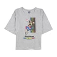 thumbnail image 1 of Skechers Selfie Girl Graphic playera para mujer, gris, pequeño, 1 of 2