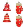 thumbnail image 2 of Christmas Tree Ornament Set 16Pcs Plastic Candy Ball Hanging Ornaments Set Christmas Home Holiday Party Decorations, 2 of 6