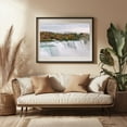 thumbnail image 3 of American Falls 03 - Niagara Falls New York Photography Waterfall Autumn Nature Landscape Scenic Forest Travel Poster Black Framed Wall Art Print 5 x 7 inches, 3 of 4