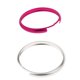 thumbnail image 1 of 2Pcs 45mm Llave de telemando de Aluminio de Protección Cadena de Ajuste para 2008 Y hasta - Astilla Y Rosa Cola Embellecedor del borde del anillo del llavero inteligente, 1 of 8