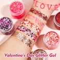 thumbnail image 4 of Glitter Gel For Body Hair And Lip Color Changing Glitter Gel Under Light Glitter Gel For Body Hair And Lip Color Changing Glitter Gel Under Light, Mothers Day Eye Shadow Plate, 4 of 5
