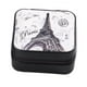 thumbnail image 3 of Estuche organizador portátil de piel sintética para joyas, pendientes y anillos. Ideal para regalo., 3 of 7