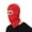 Red, variant on Unisex Summer Balaclava Full Face Covering Bandana Protection Polyester-Red