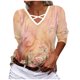 thumbnail image 2 of Ichuanyi Liquidación Fashion Fashion's Fomen Camiseta casual de manga larga de cuello redondo para mujeres impresas ICHUANYI WER202308241203, 2 of 5