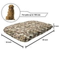 thumbnail image 2 of Vintage Pet Bed, Blossoming Items Design Abstract Layout Dryas Flowers Garden Image Continuous, Chew Resistant Pad for Dogs and Cats Cushion with Removable Cover, 24" x 39", Multicolor, by Ambesonne, 2 of 4
