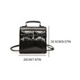 thumbnail image 2 of Bolso bandolera informal de gran capacidad con lazo de PU para mujer bolso Hobo elegante con correa ajustable, 2 of 9