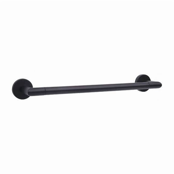 Taymor Towel Bar,Stainless Steel,Matte,24" L 04-2824BLK
