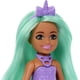 thumbnail image 3 of Cabello verde Chelsea de Chelsea inspirado en Barbie Unicornio, Gamedepot USA, 3 of 5
