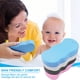 thumbnail image 3 of Esponja de baño exfoliante súper suave, 4 esponjas de baño exfoliantes, esponja de baño exfoliante corporal, esponja de baño exfoliante para mujeres, hombres y niños ER, 3 of 5