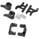 thumbnail image 1 of Copa de dirección de metal C Hub Carrier Arm Set para 1/10 Rc Crawler Car,1 Afortunado Sencillez, 1 of 5