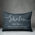 thumbnail image 3 of Creative Products Shalom Definition 14x20 Spun Poly Pillow, 3 of 3