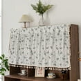 thumbnail image 5 of Simple Cotton Daisy Short Curtain Road Pocket Shade Floral Tassel For Kitchen Bedroom Living Room Bay Window Cabinet Curtain, 5 of 10