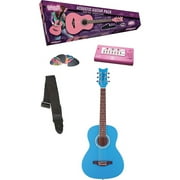 Bundle Daisy Rock 14-7212 Debutante Jr. Acoustic Pack C.Candy Blue