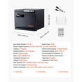 thumbnail image 2 of Black 12 Towel Warmer 1.76 Gal, Portable Heating Cabinet for Spa/Salon, 2 of 9